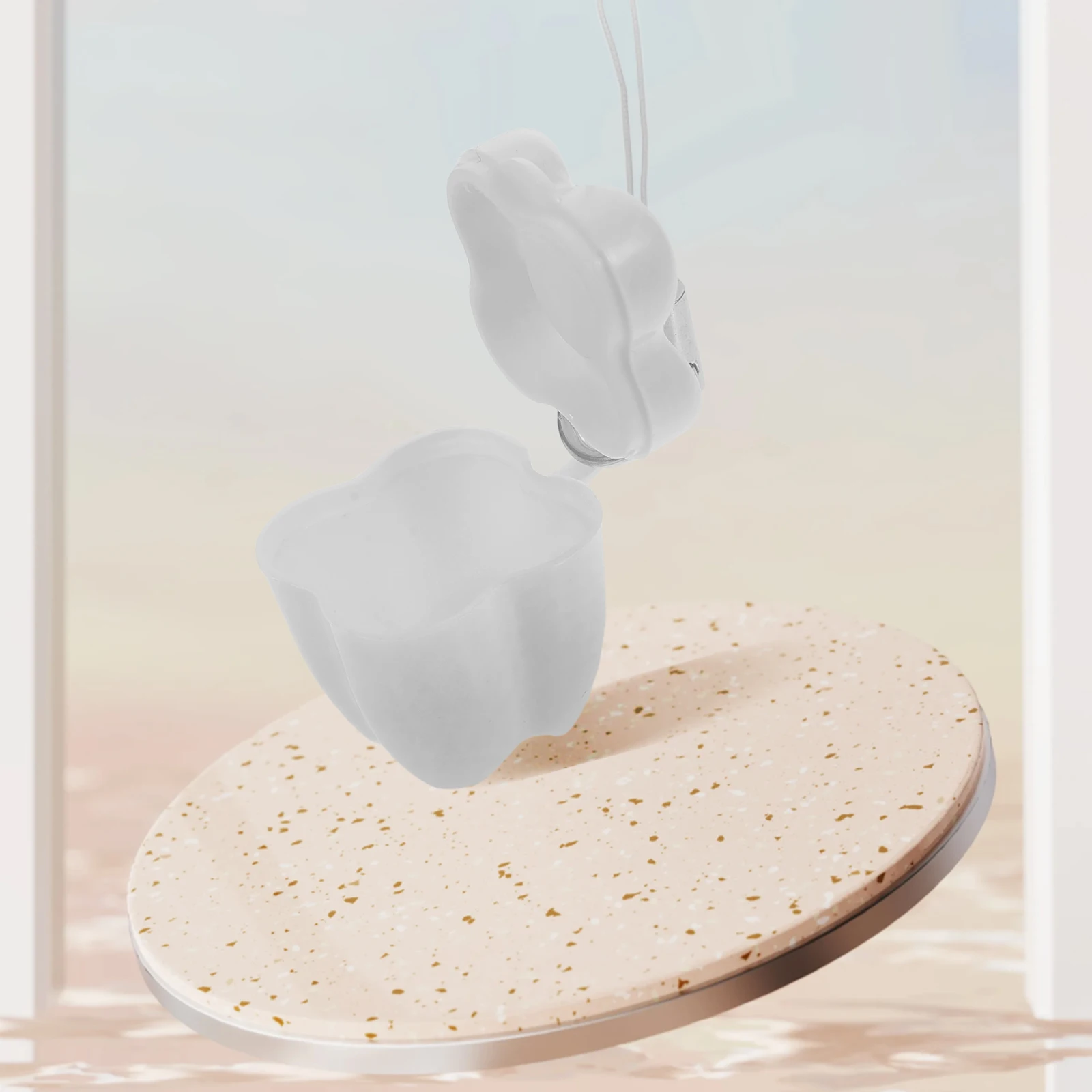 

5pcs Baby Teeth Storage Box PP Material Tooth Container Kids Keepsake Case First Tooth Hanging Rope Plastic