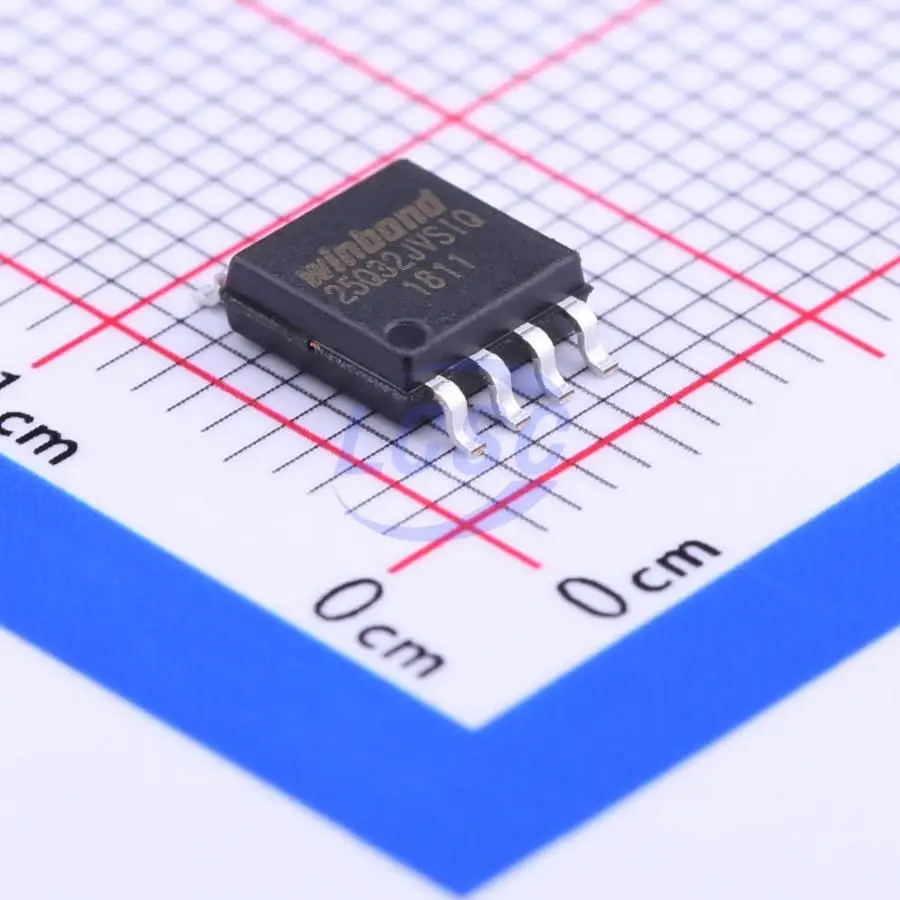10 peças/lote Original 25Q32JVSSIQ FLASH-N Memória IC 32Mbit SPI-Quad I/O 133MHz 8-SOIC W25Q32JVSSIQ