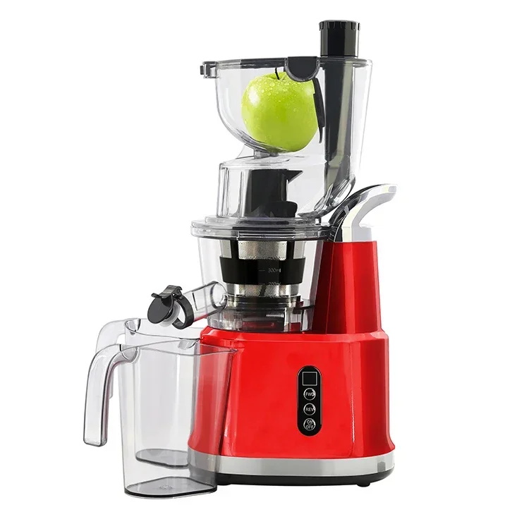 Top Quality Manufacture Fruit Wide Big Mouth Slow Cold Press Juicer Juice Maker Machine Extractor Blender