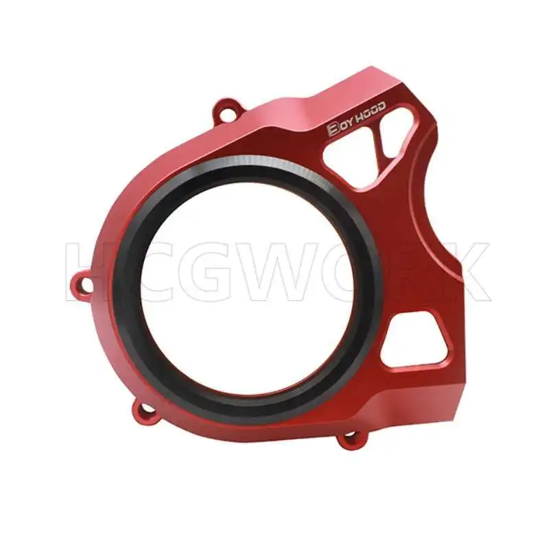 

Motorcycle Accessories Clear Left Gear Cover Transmission Belt Cover for Qjmotor Qj600gs-3b/-3a Benelli Bj600gs Bn600 Tnt600