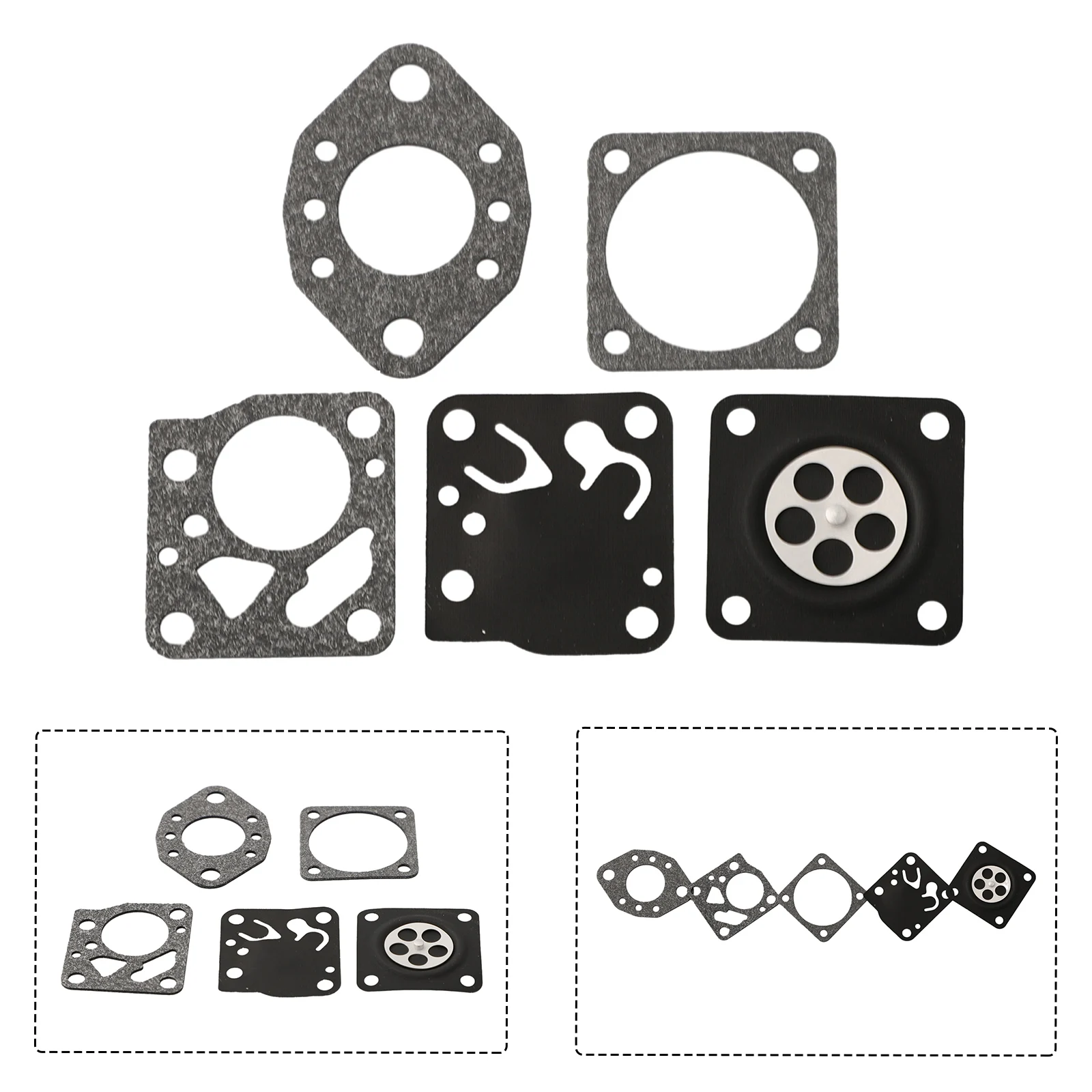 Brush Cutter Carburator Repair W-albro Carburetor Gaskets Four-piece Set Diaphragms For Carburador 020 020AV 031 032