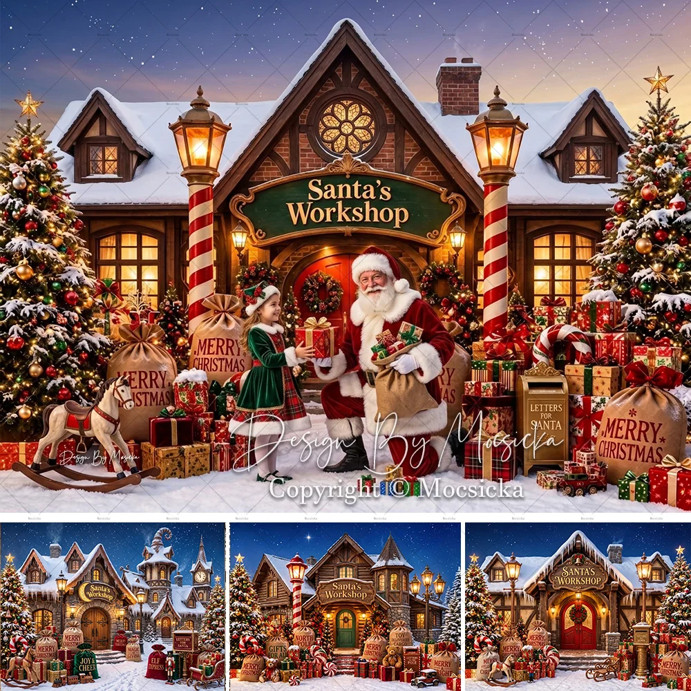 Photography Lighting Workshops - Mocsicka Snow Santa Workshop Cabane de
