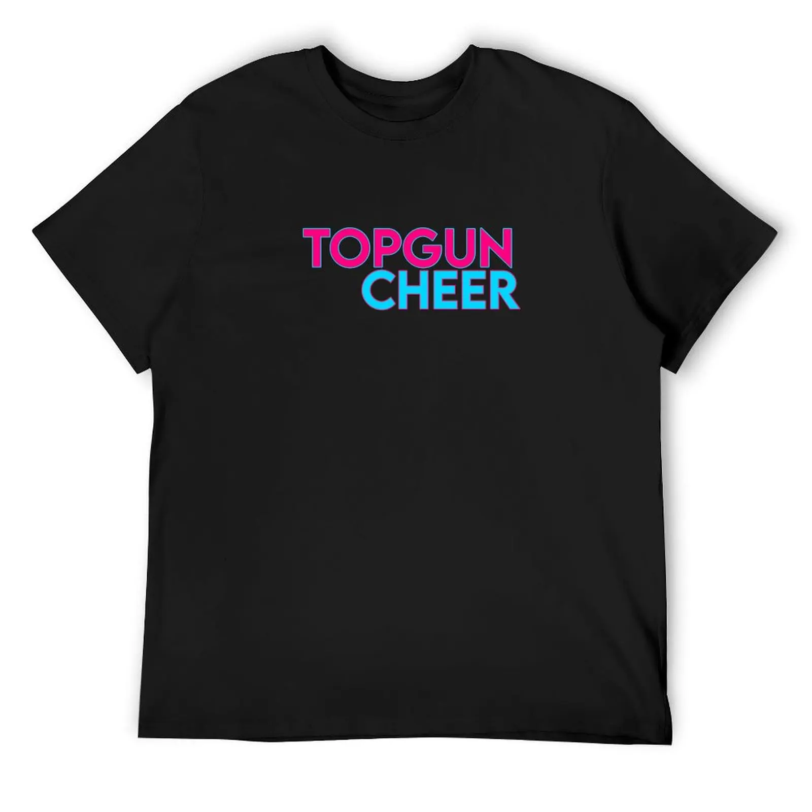 

Футболка Top Gun Cheer, футболки с рисунком рэпера, милая одежда, мужские большие и высокие футболки