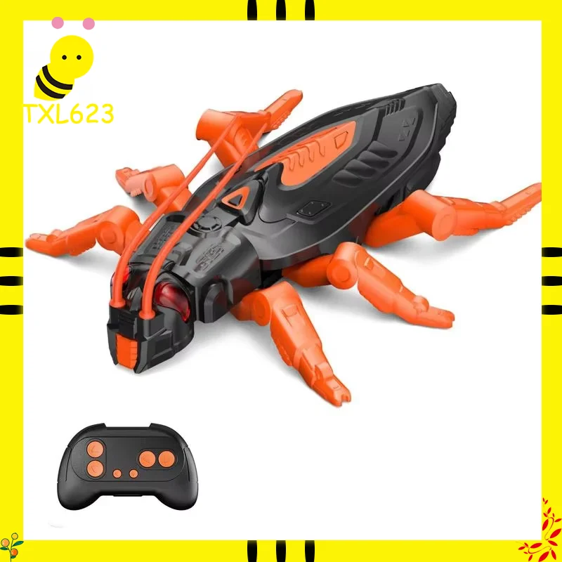 

Bionic Gecko Crawler Robot Toy with Remote Reel RC Mechanical WALLCLIMBINDUSTリアルIntelligent Robot Toy for Kids Halloween Gift