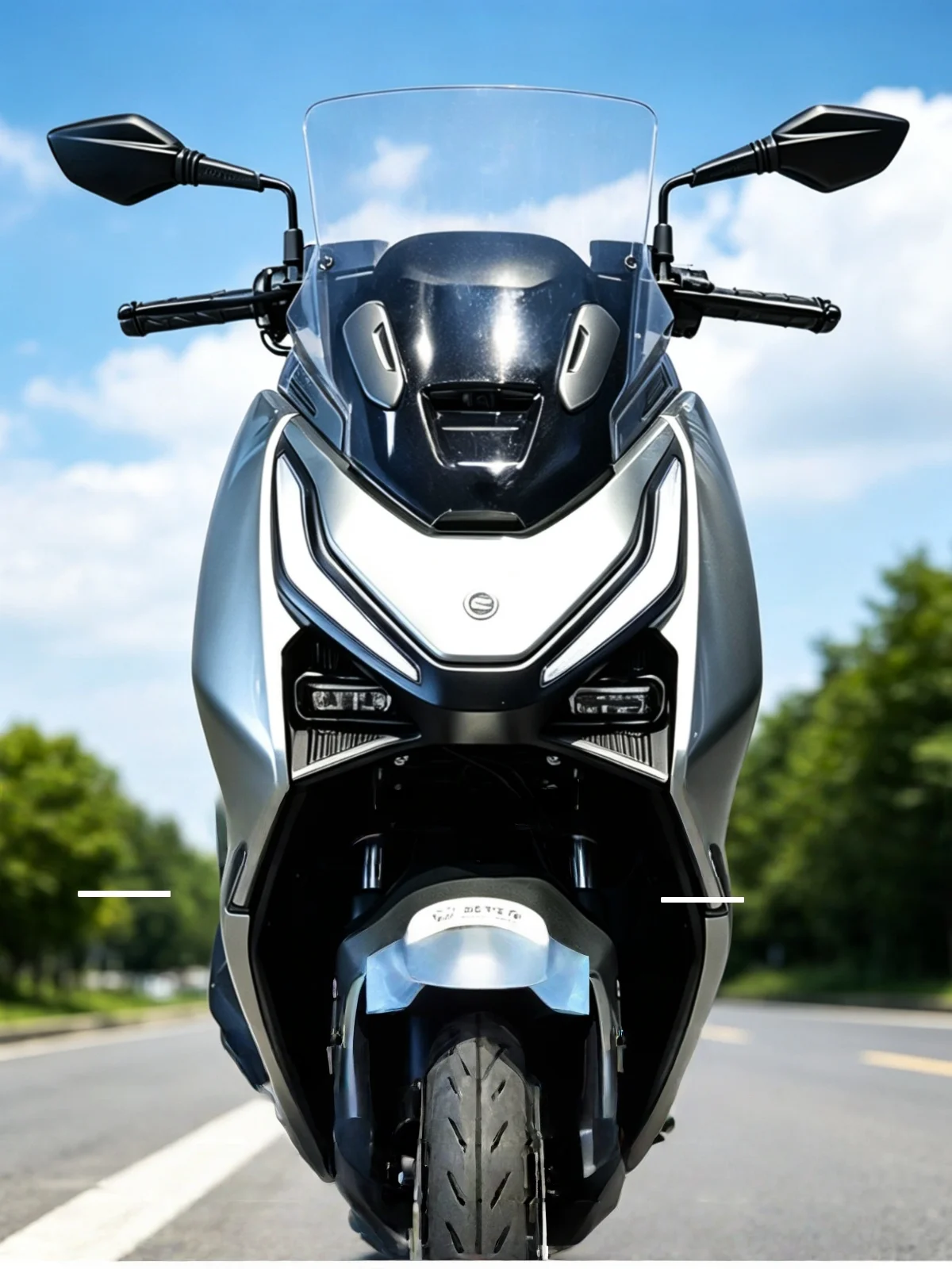 For CFMOTO  Breeze 150SC-F High Windshield, New Modified Front Windshield