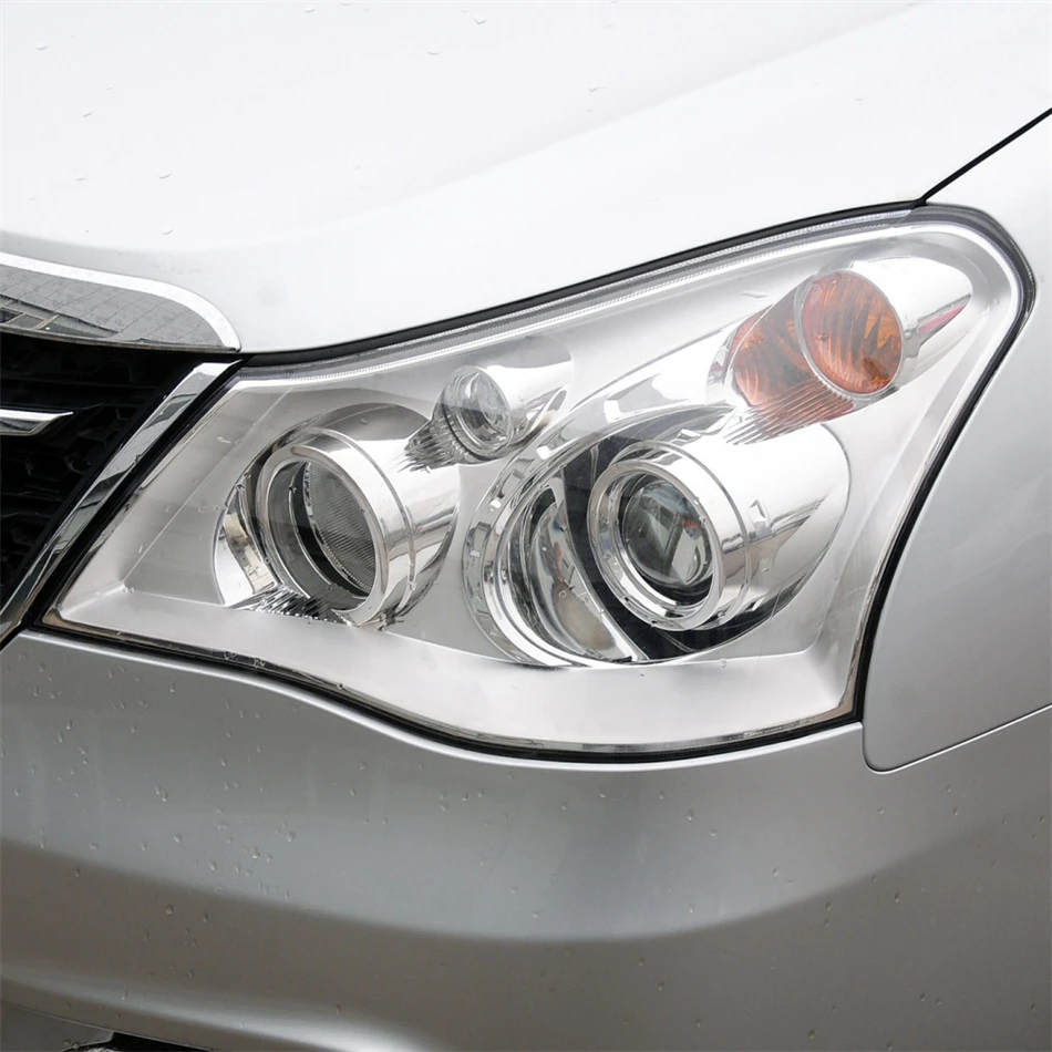 For Dongfeng Aeolus A60 1.6 2.0 2012 2013 2014 2015 Car Front Headlight Lens Cover Dust Cover For Headlights Glass Lamp Cover