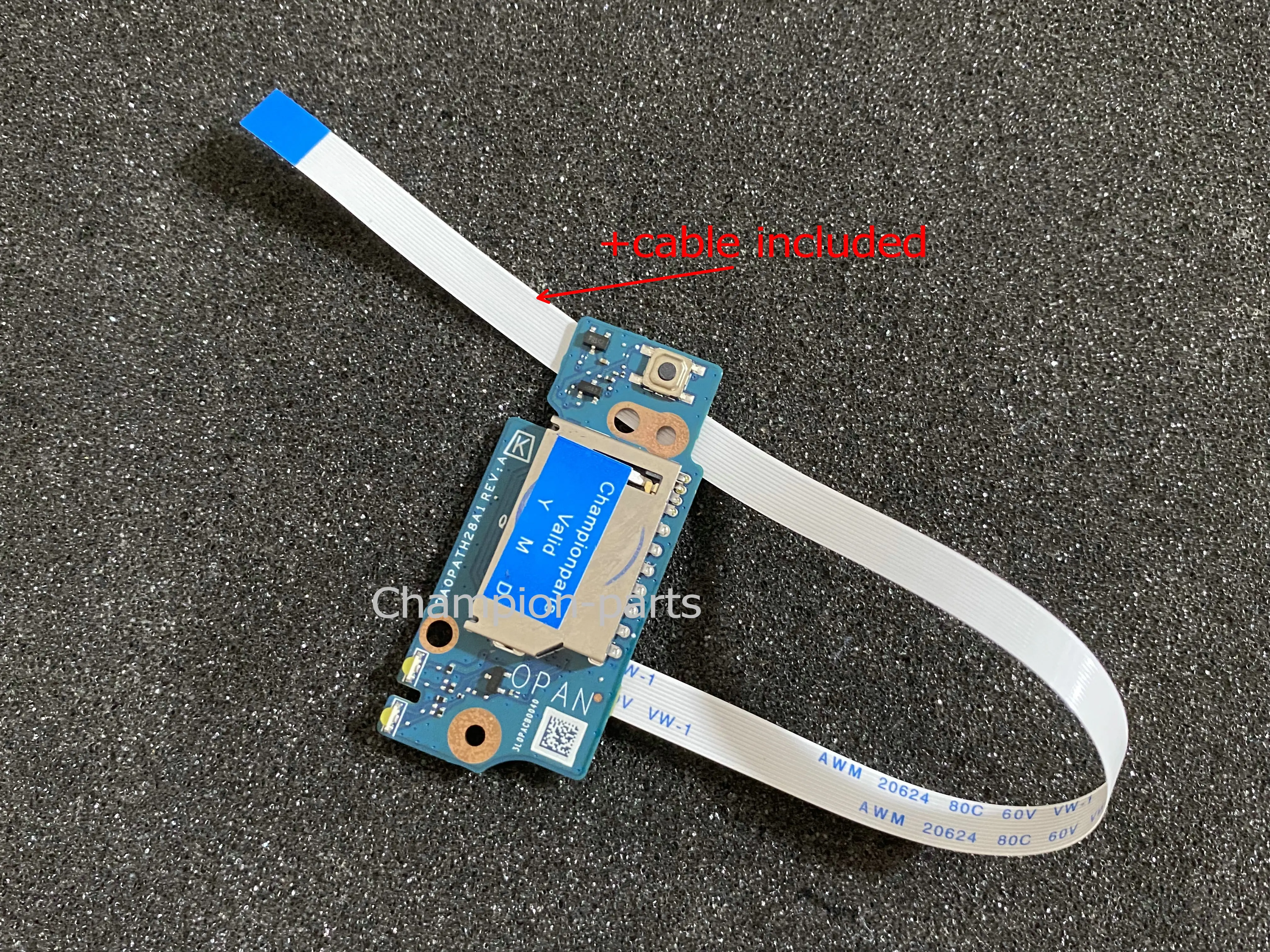 AVAILABLE  DA0PATH28A1 REV: A  For HP 14-FQ 14S-DR SD CARD READER POWER BUTTON SWITCH BOARD 90 DAYS WARRANTY