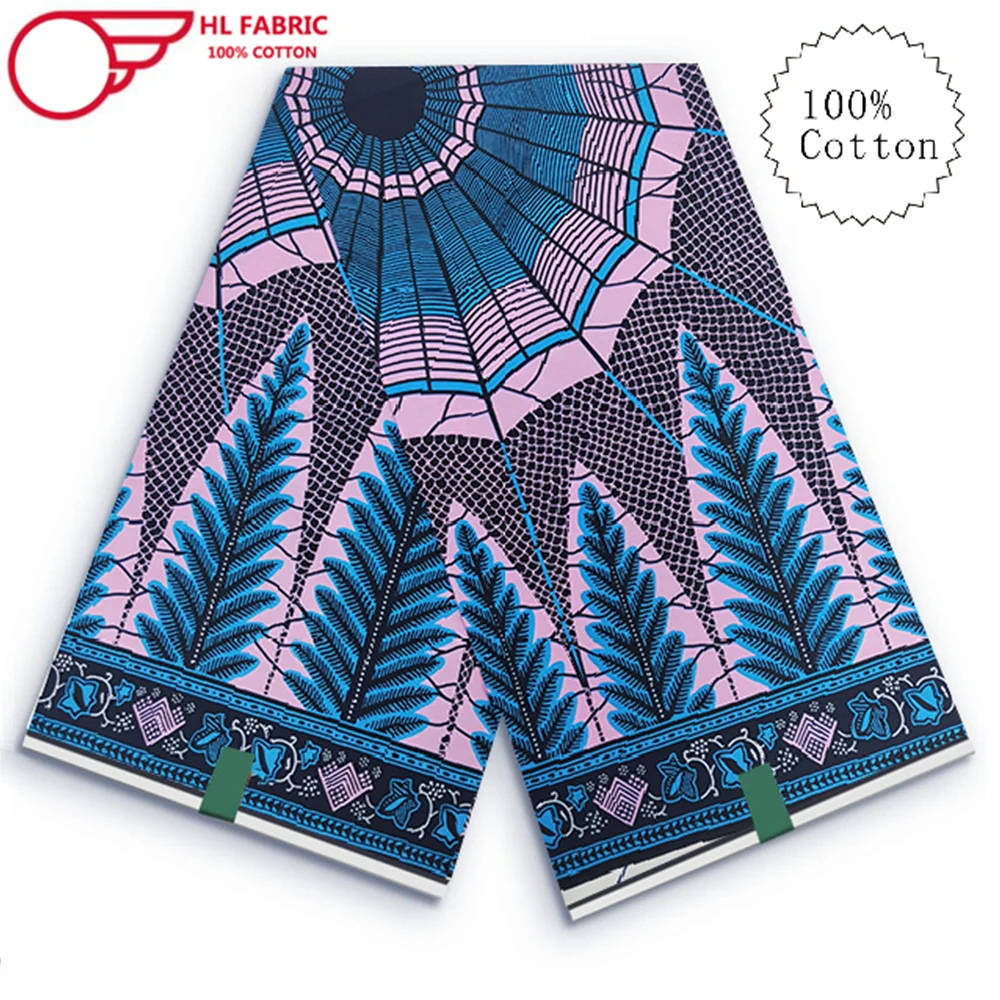 

Veritable 100% Cotton African Wax Fabric Original Nigerian Ankara Prints Fabric Wax Dutch Hollandais Pagne For Sewing Dress 2023