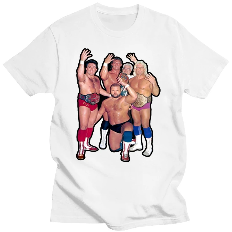 New The Four Horsemen Ric Flair Arn Anderson Tully Men'S T-Shirt Size S-2Xl High Quality Casual Printing Tee Shirt