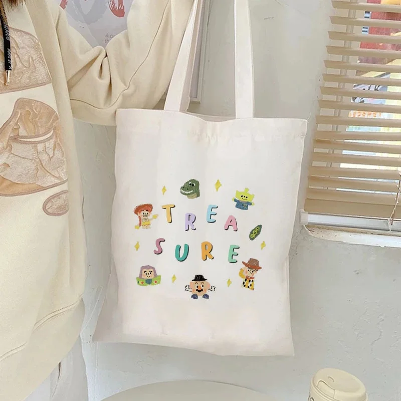 torba bawelniana torba płócienna tote bag torby na zakupy torba materialowa Nowy Harajuku płócienna Tote torba Kpop grupa torby na ramię Tuisyen Sekolah czesnego dużego ciężaru torebki damskie dla kobiet Bolso Lona