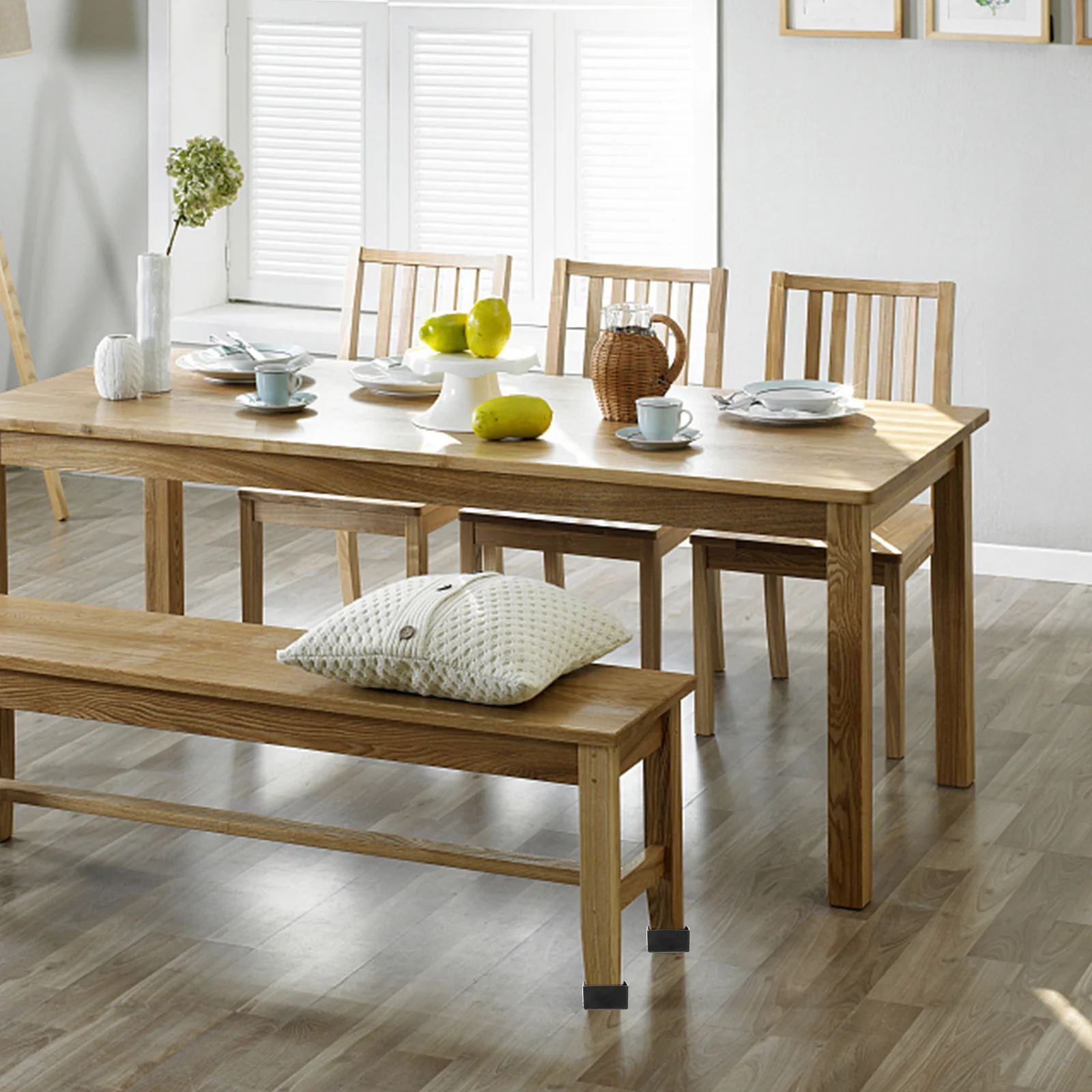 

20Pcs Non-Skid Chair Leg Protectors Rubber for Table Furniture Legs Home Indoor Living Room Bedroom Use