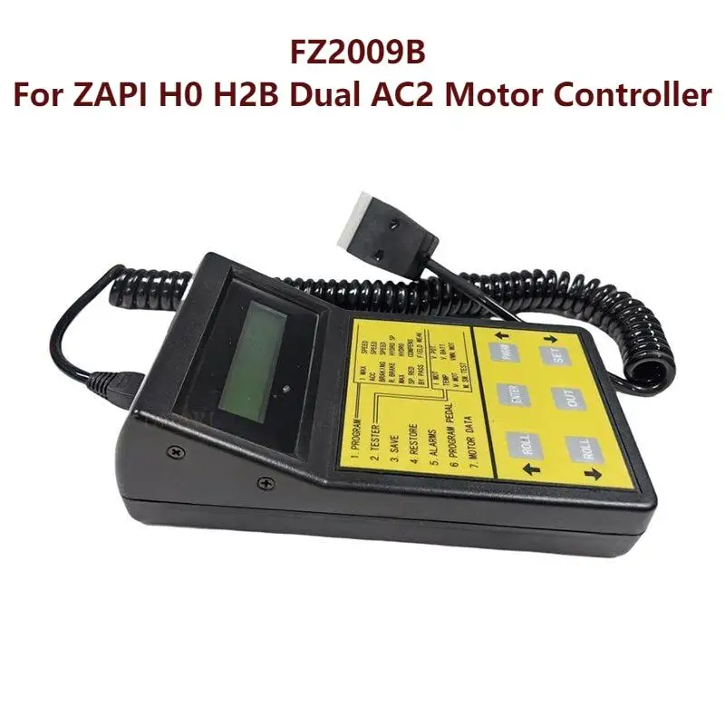 FZ2009B Handset Digital Console Programming Unit Programmer For ZAPI H0 H2B Dual AC2 Motor Controller