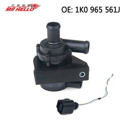 1K0965561J Cooling Water Pump Car Auto Additional Auxiliary Electric 12V for Jetta Golf CC volkswagen VW Passat B5 B6 AudiA3