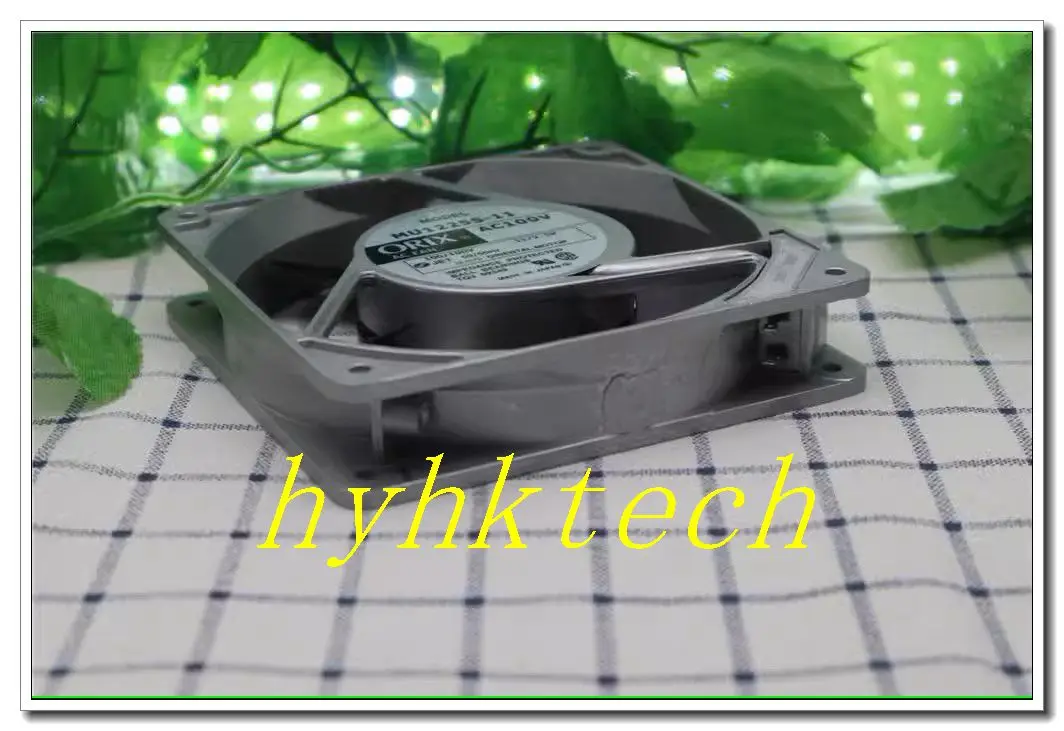 จัดหาพัดลมระบายความร้อนอลูมิเนียม MU1225-11, ทดสอบ 100% ก่อนจัดส่ง