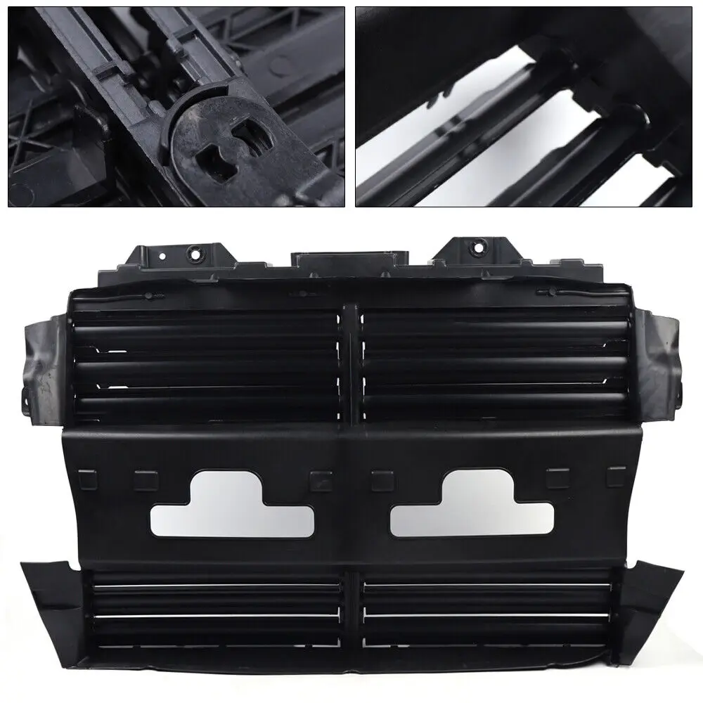 JB5Z-8475-A JB5Z8475A ABS Plastic Radiator Grille Air Shutter Control Assembly Vent Shutter For Ford Explorer 2013-2019 2.3L