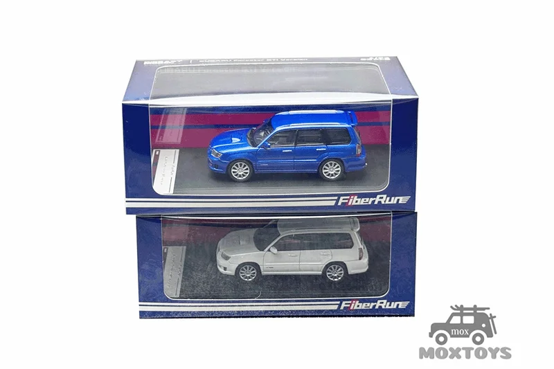 

Литая под давлением модель автомобиля Fiber Run 1:64 Forester Mk2 SG9
