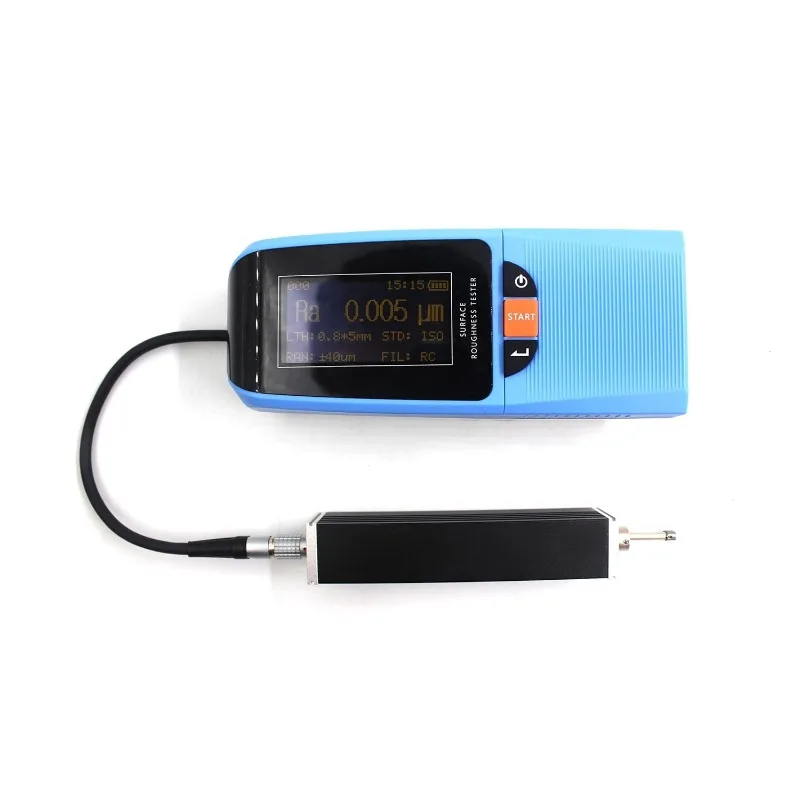 Surface Roughness Gauge Portable Digital Roughness Tester Machine with 32G Micro SD Card Multi-Parameter Measurement Capability