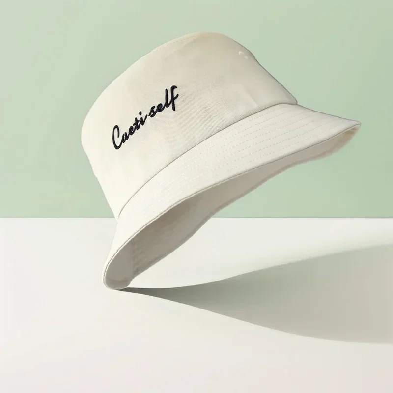 Большая рыбацкая шляпа с вышивкой 64 см, быстросохнущая солнцезащитная шляпа для бассейна для мужчин и женщин, легкий летний дорожный аксессуар