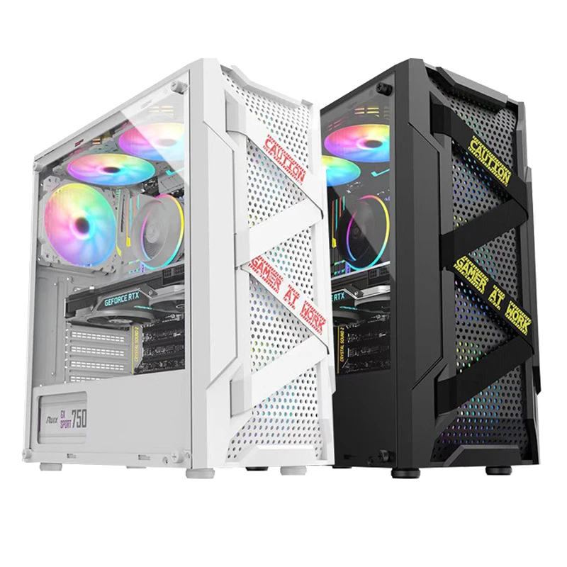 

Transparent Computer Case For ATX/M-ATX/ITX Motherboard 2*SSD+HDD PC Tower 360mm Fans USB3.0 150mm CPU Fans High 300mm GPU