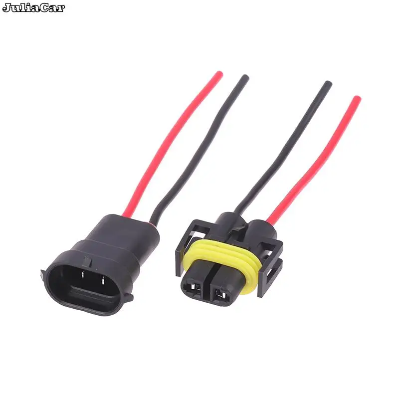 

Foglight Head Light Bulb Lamp 1/2PCS H8 H9 H11 Male To Female Socket Plug Adapter Connector Cable Wiring Harness