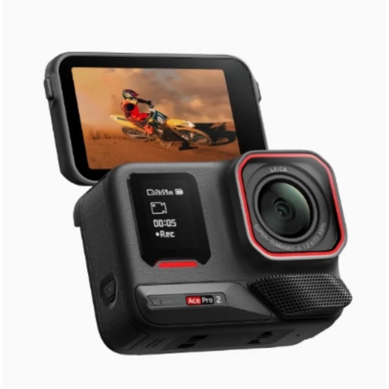 

Insta360 Ace Pro 2 - 8K Waterproof Action Camera Co-Engineered, 1/1.3" Sensor, Dual AI Chip, Leading Low Light