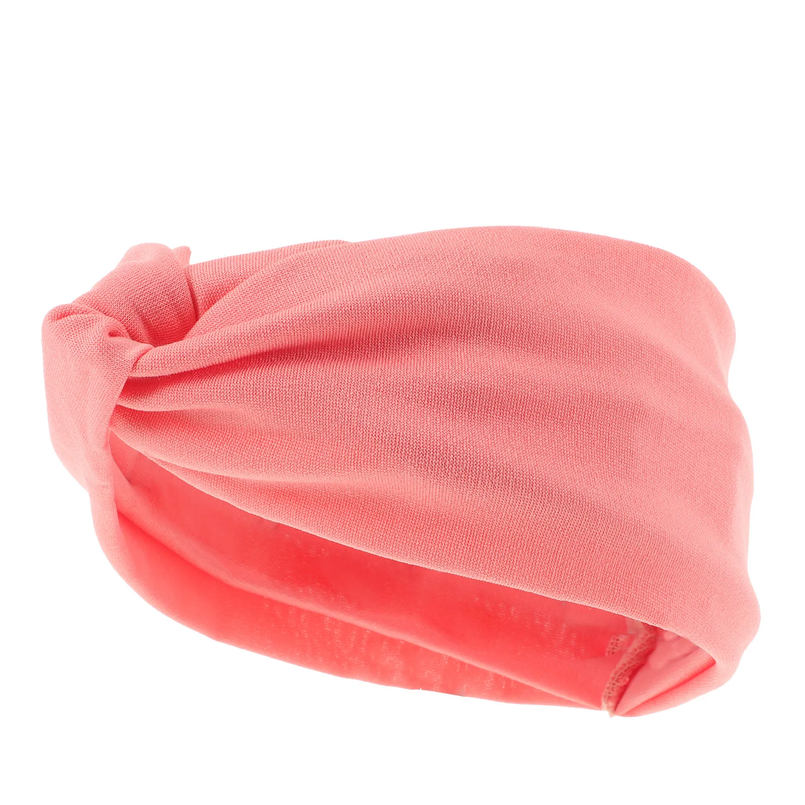 

Fashion Knotted Headband for Women Soft Elastic Fabric Yoga Headwear for Exercise Travel Daily Wear Non-Slip Comfortable