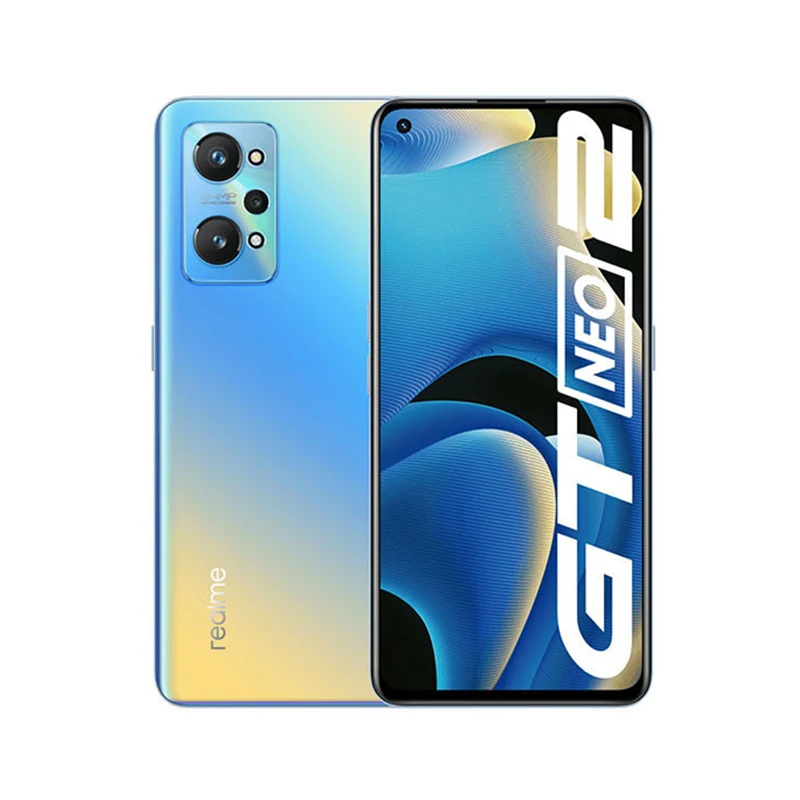 هاتف Realme-GT Neo 2 أندرويد 5G مفتوح ، 6.62 بوصة ، 256G ، جميع الألوان في حالة جيدة ، أصلية ، مستعملة