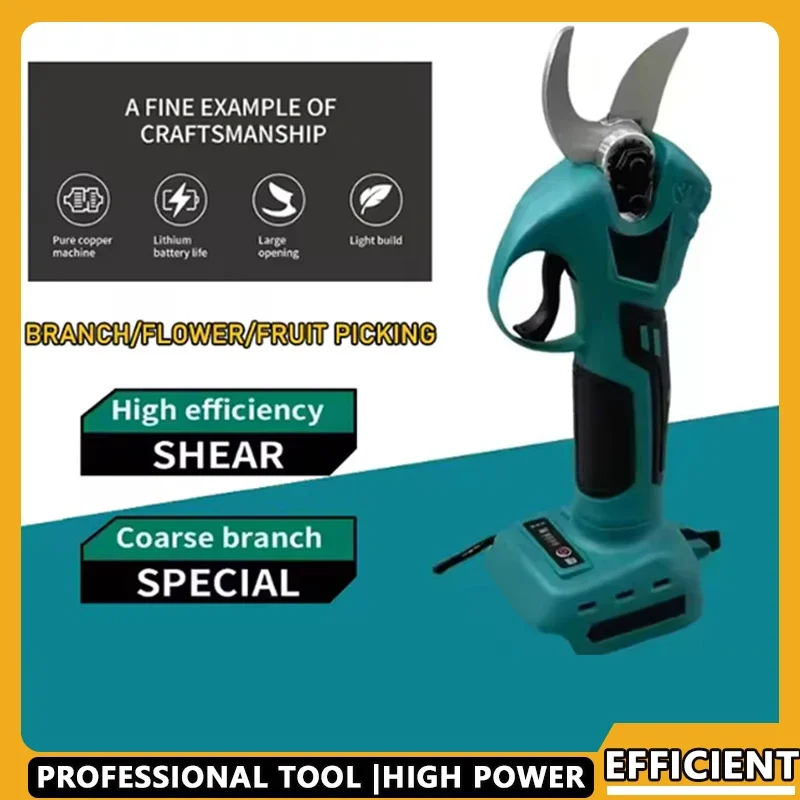 

Fit Makita 18v Battery Cordless Pruning Shears Professional Electrician Scissors Garden Pruner Wireless Drills Cutter Tool