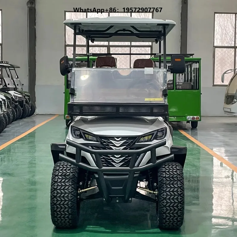 Electric Golf Car for Sale with 6 Seats Customized Colors and Seats Golf Cart Hot Selling