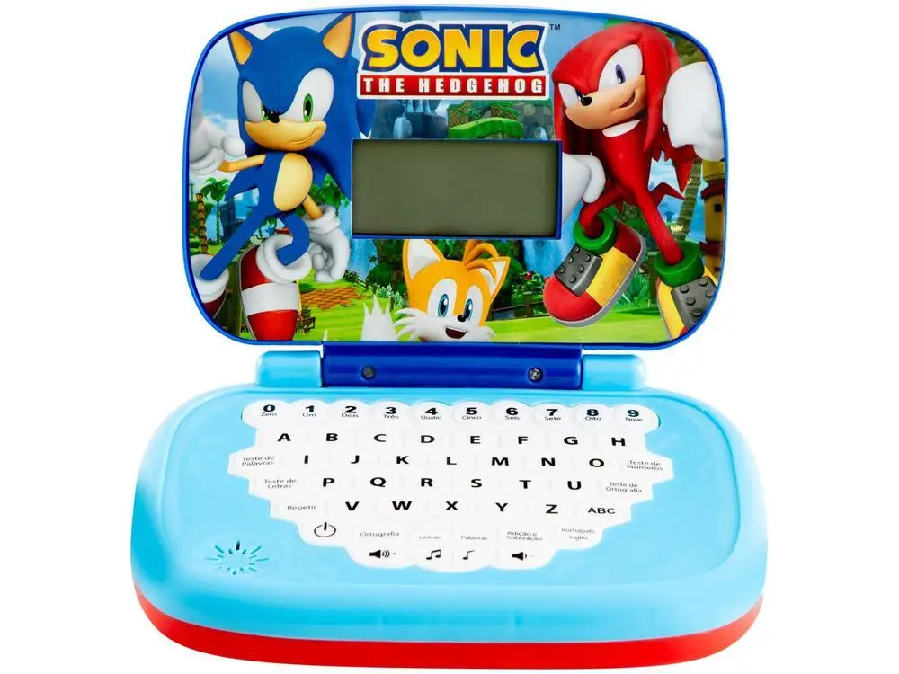 Portátil Sonic bilingüe para niños, emite sonido de Candida