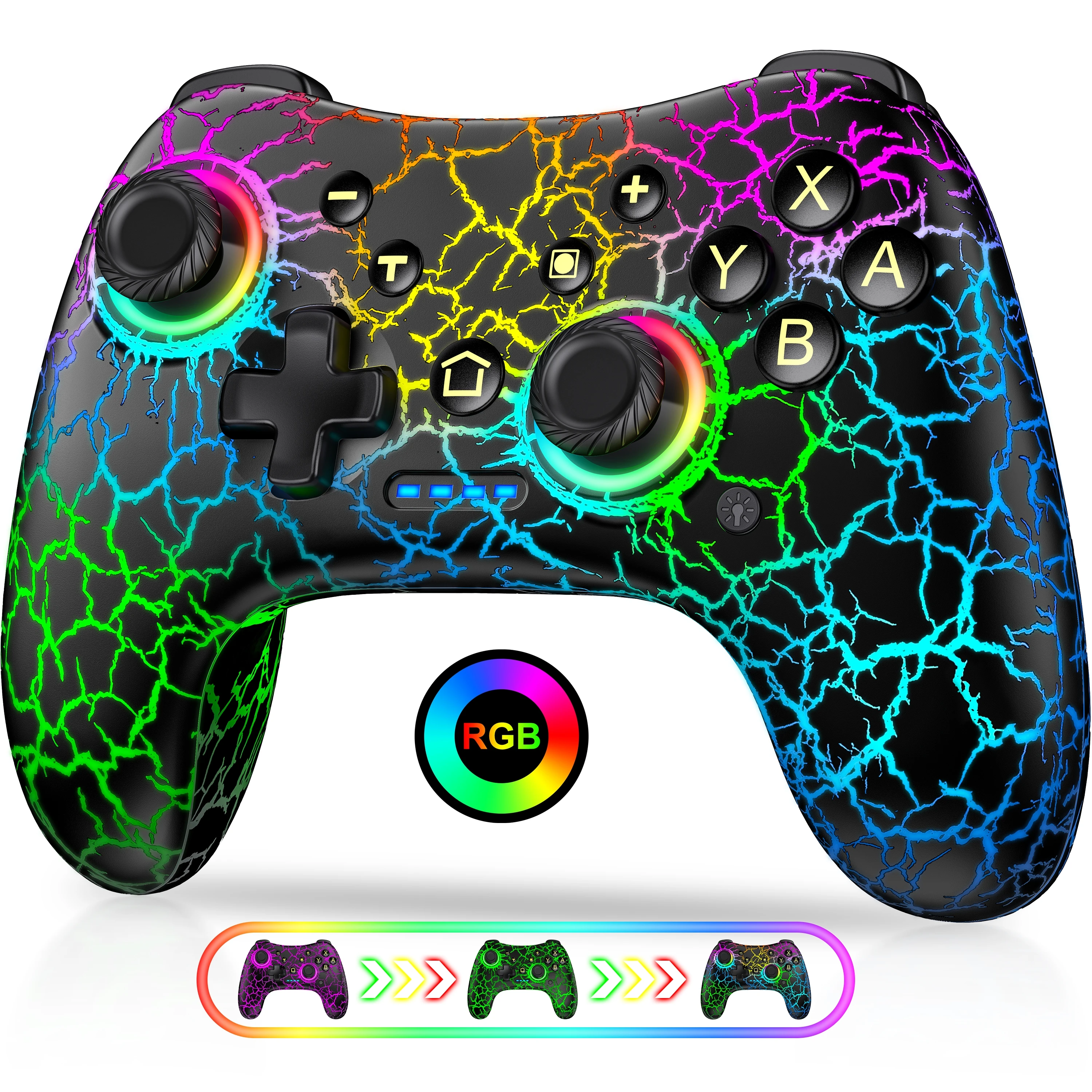

BEBONCOOL NC201 800mAh GamePad for switch /switch oled/lite/pc/ios/Android/steam,No NFC function