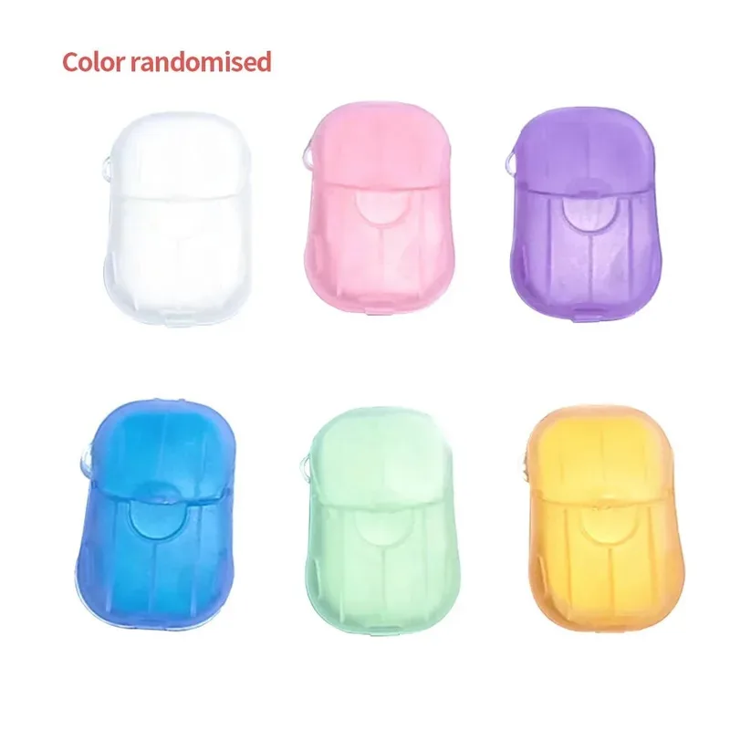1-30box Bathroom Disposable Soap Paper Convenient Travel Soap Paper Washing Hand Bath Clean Scented Mini Paper Slice Soap