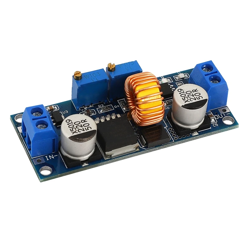 리튬 배터리 충전기 모듈 보드 5V-32V ~ 0.8V-30V 5A LED 드라이버 스텝 다운 벅 컨버터 보드 정전류 전압