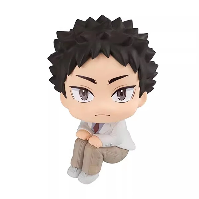 10cm Oikawa Tooru figura Haikyuu Anime Figure Iwaizumi Hajime Look Up Action Figurine Pvc Model Collection ornamento bambola giocattoli