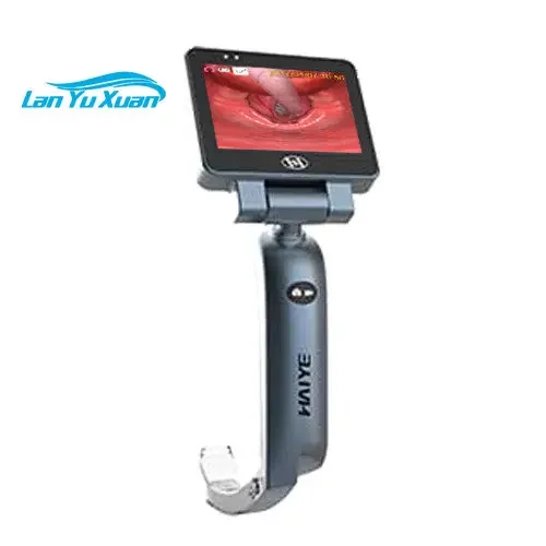 

CE Certificate Video Laryngoscope Set With 5 Size Blades 3.5'' Touch Screen For Endoscopic Surgery