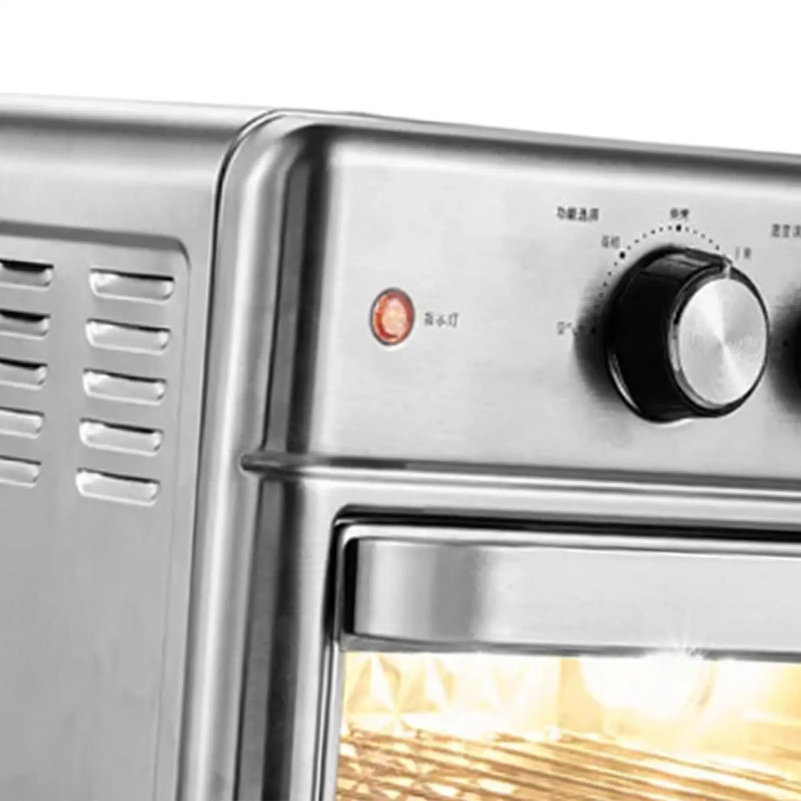 Air Fryer Toaster Oven Temperature Control Auto Shut Off Multifunctional with Timer for Roast Cake Pizaa Crisp French Fries