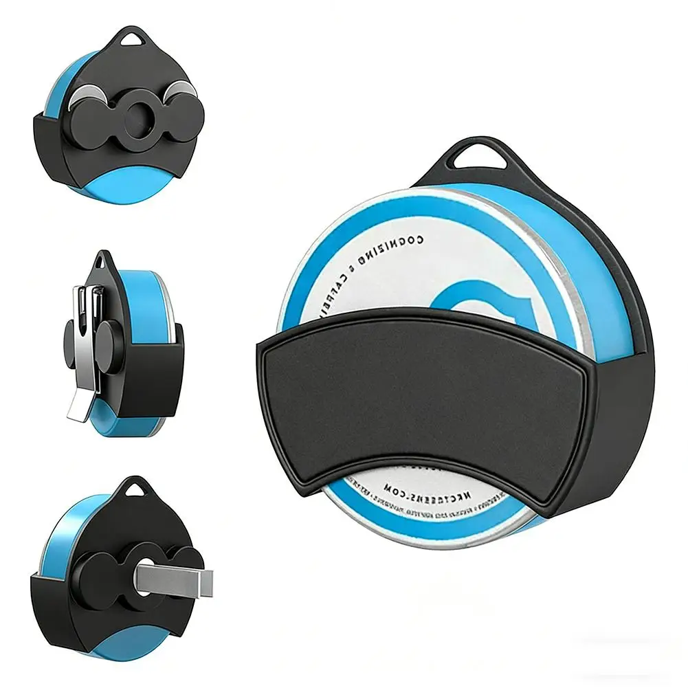 

Car Visor Organizer - Silicone Snus Holder with Lid & Multiple Slots, Clips onto Sun Visor, Discreet Portable Storage Case