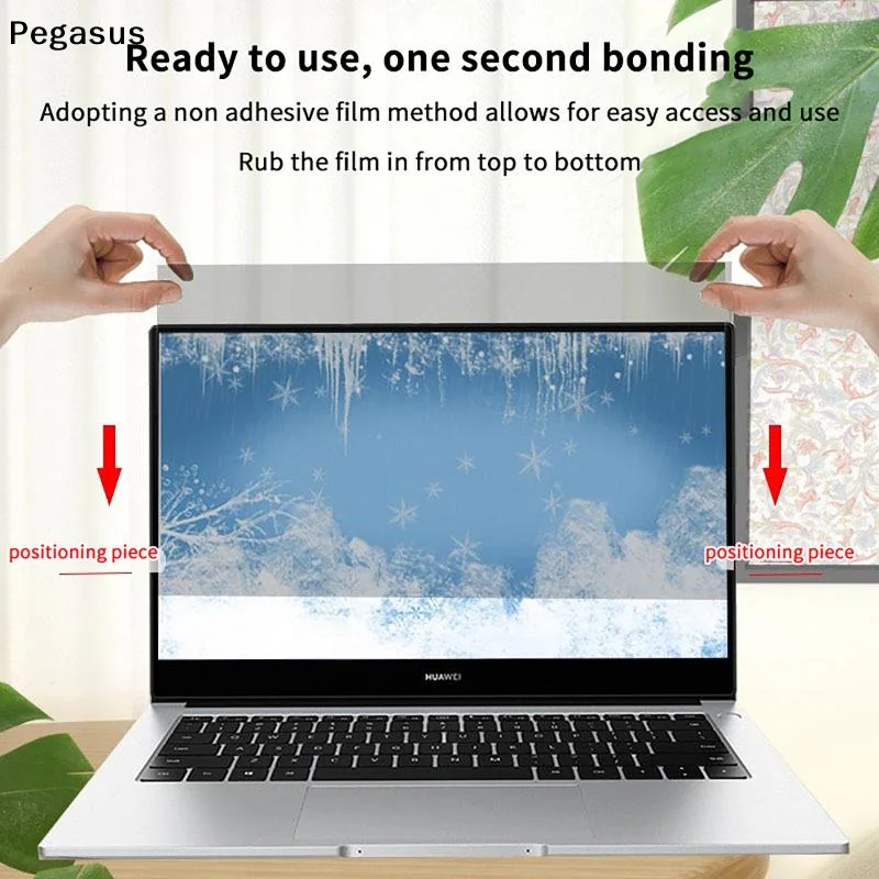 [S]Laptop PC Monitor Privacy Screen Protector Anti-spy Film Notebook Computer Anti-peeping Filter 14/15.6/16 Inch