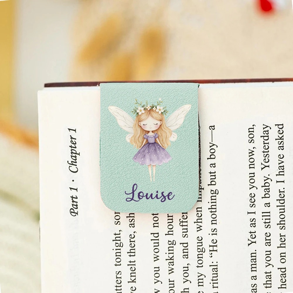 1 قطعة إشارة مرجعية اسم مع زهرة الميلاد ، إشارة مرجعية من الجلد المخصص لزهرة الولادة ، إشارة مرجعية مغناطيسية مخصصة ، هدية عيد ميلاد لمحبي الكتب