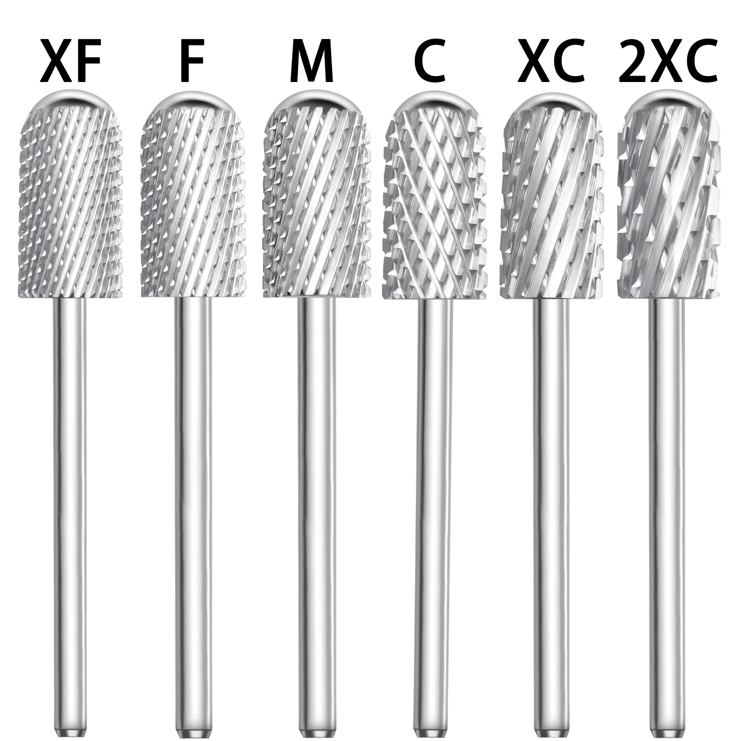 Kwaliteit 6.5Mm Diamant Grote Ronde Top Vat Originele Wolfraam Carbide Manicure Nail Bit Bestand Accessoires