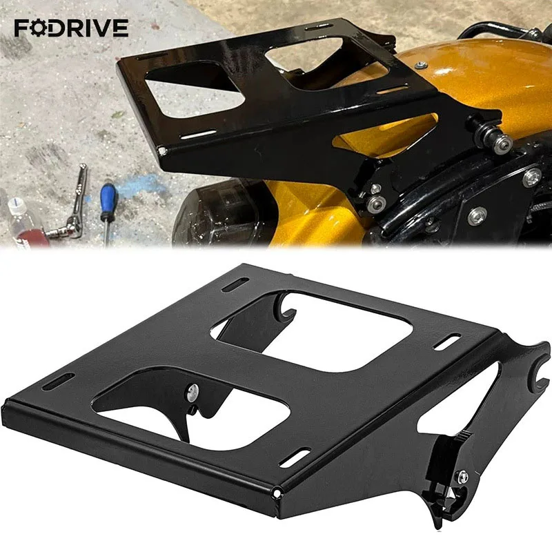 

Motorcycle Detachable Tour Pack Pak Mounting Luggage Rack for Harley Touring Street Glide Road King Electra Glide 2014-2024
