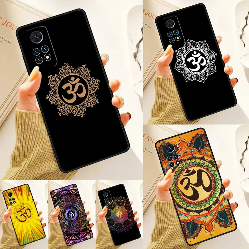 Yoga Om Mandala Colourful Case For Samsung Galaxy S24 Plus S23 S20 S21FE Lite S22 Ultra Note 20 S8 S9 S10 Phone Coque