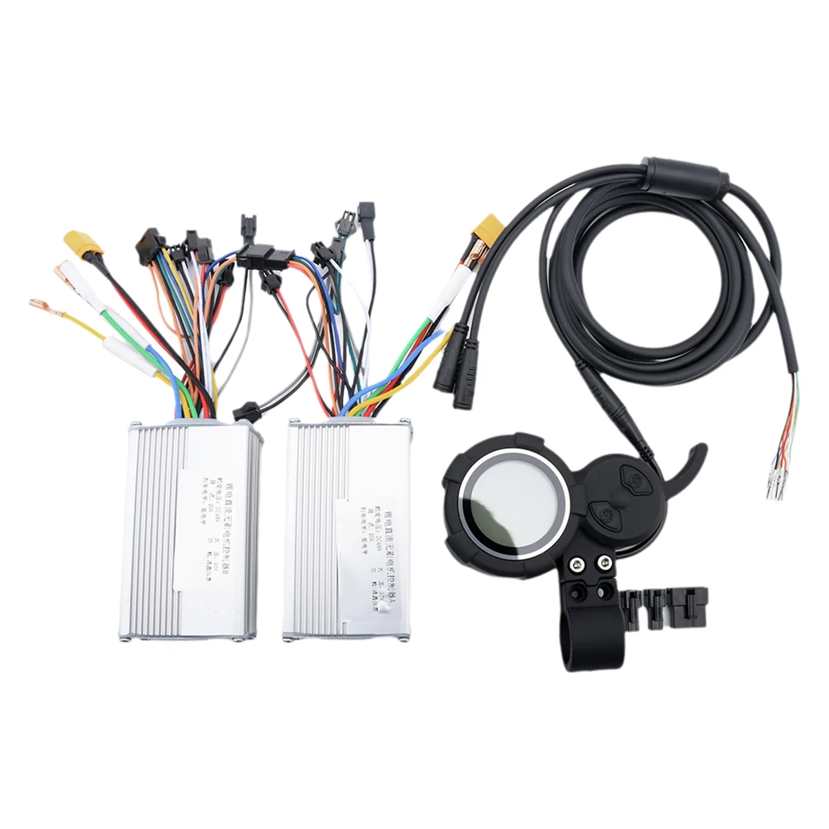 

Brushless Motor48V 25A 1200W JP Brushless DC Motor+Meter Display ScreenElectric Scooter Bike Controller Dual