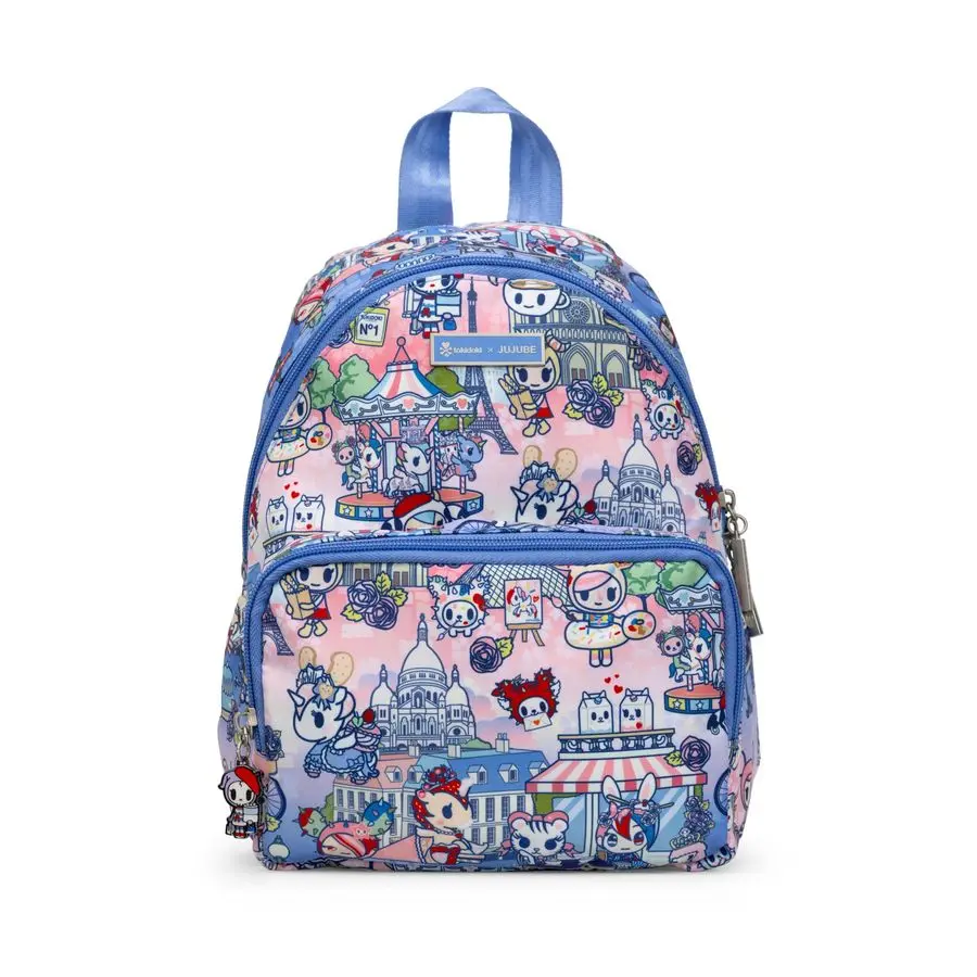 

x tokidoki Cest la vie Paris Everyday Mini Small Diaper Backpack, Essentials for Mom, Newborn amp Baby, Womens Purse, Baby Bottl