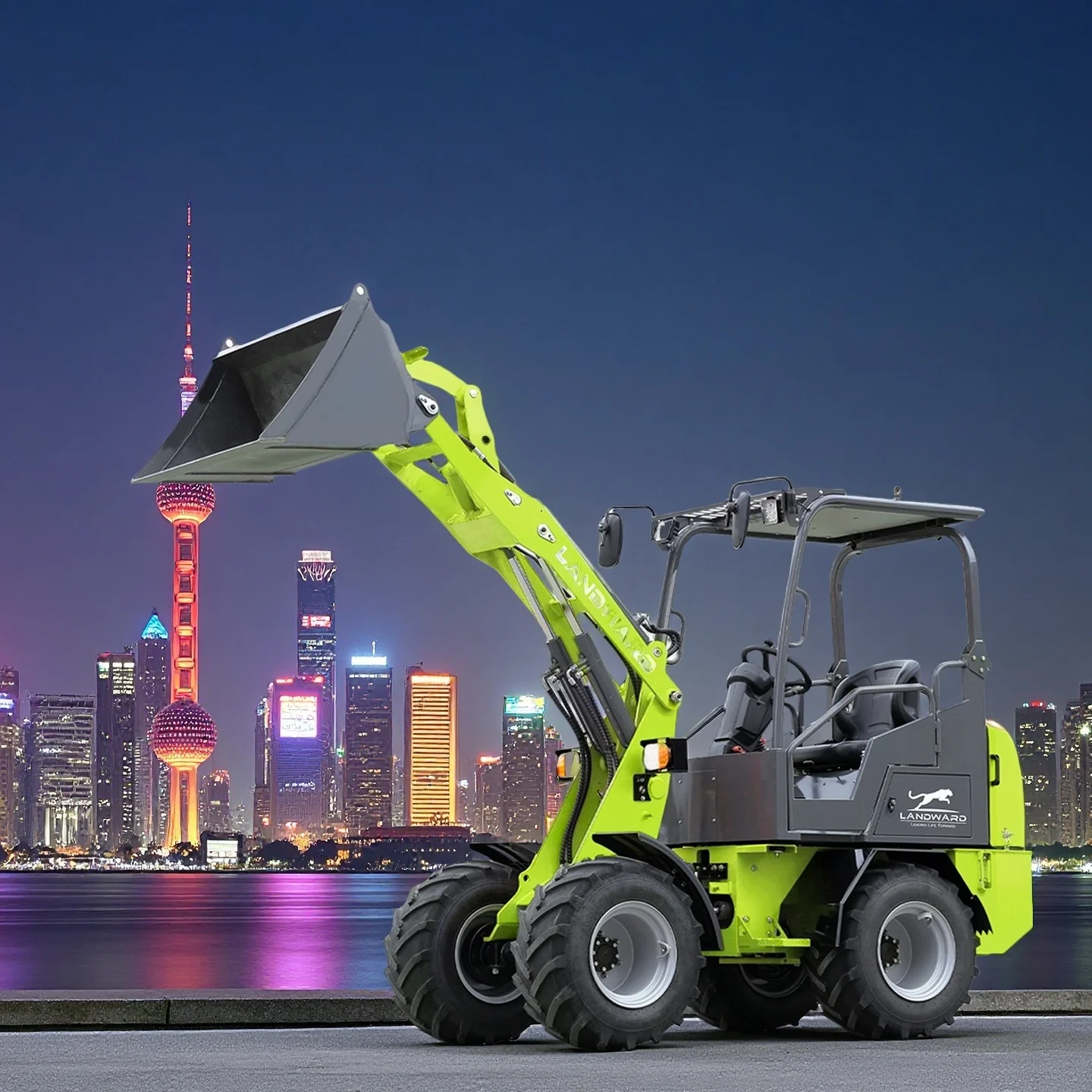 핫세일 전기 로더 4륜구동 고효율 로더 신에너지 전기 로더 800KG 농업용 고출력 운반차 맞춤 제작