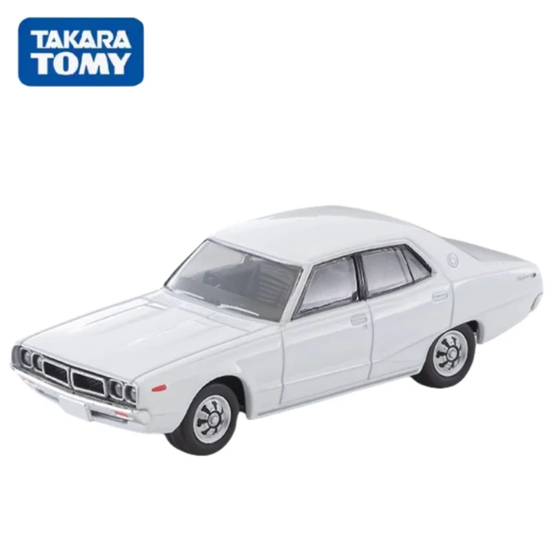 TAKARA TOMY TOMICA 1:64 TLV LV-N270b Nissan Nissan Skyline 2000GT white alloy compression shaft miniature model,adult decoration