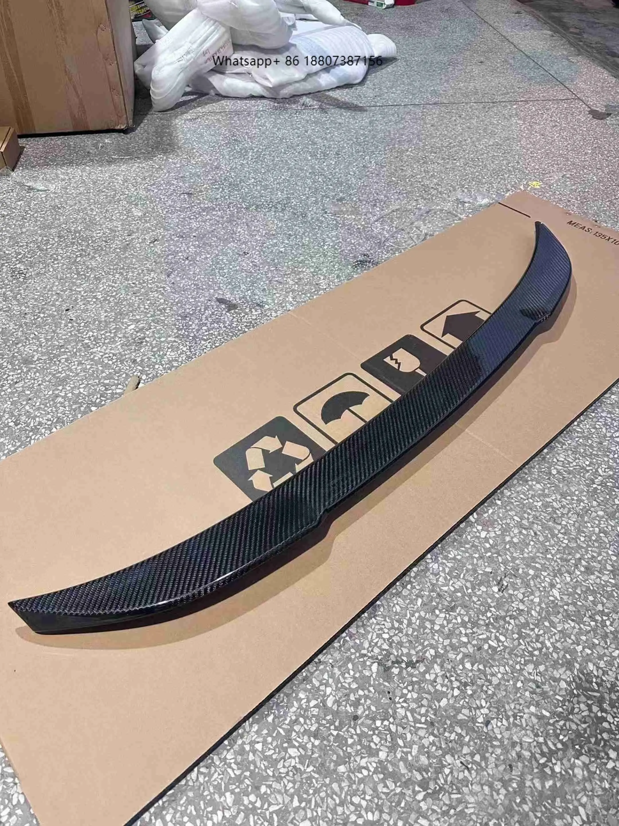 

Dry Carbon Fiber CS Style Boot Spoiler for New 3 Series G20 G28 G80 Sedan Rear Spoiler High Quality