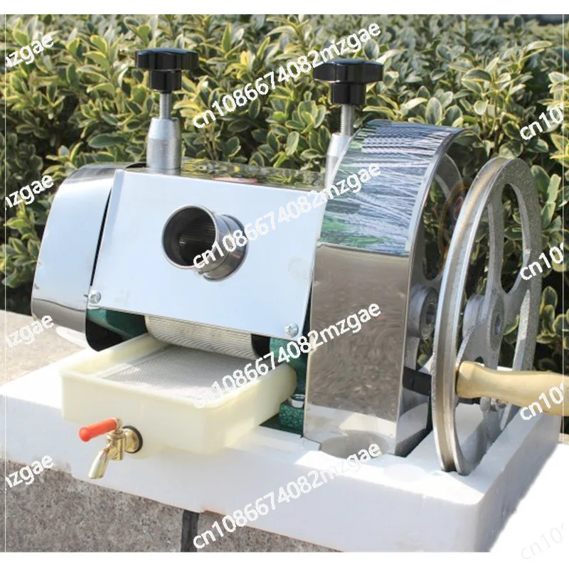 

Ручная соковыжималка для сахарного тростника из нержавеющей стали, 50 кг/ч, с ручным приводом, коммерческая кофемолка, пресс для сока для домашнего использования