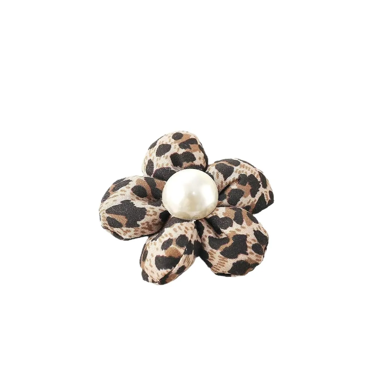 300 قطعة إكسسوارات جديدة مملوءة بالقطن بخمسة بتلات، أحذية وجورب ملابس بطباعة الفهد