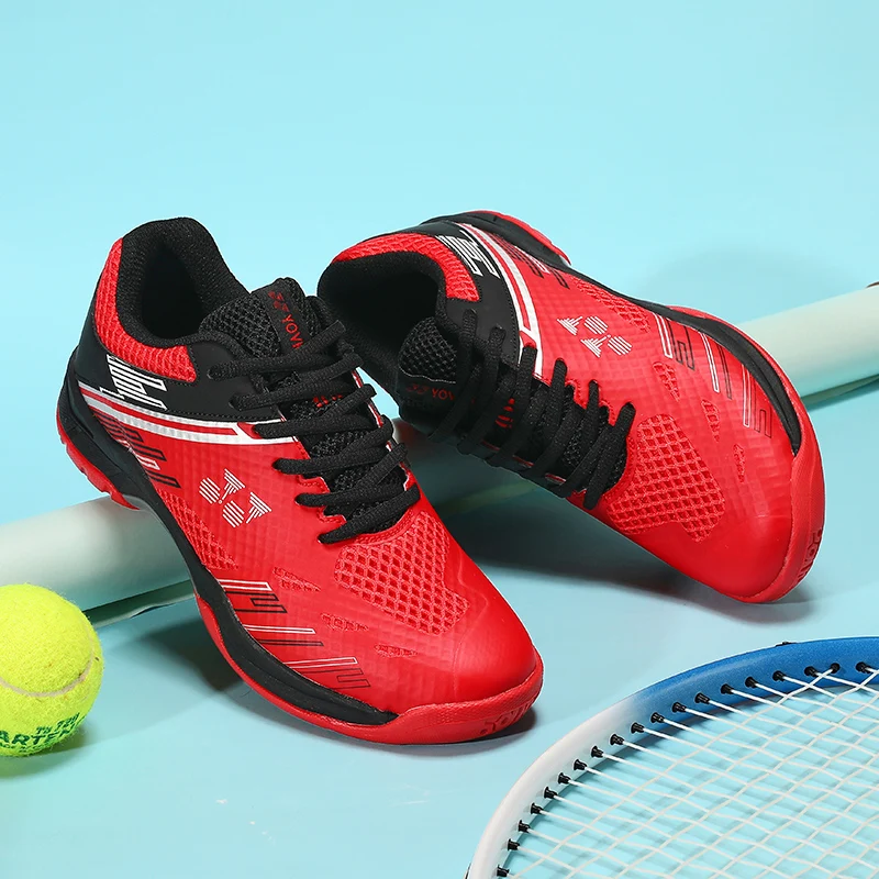

New hot sale 2025 men's badminton shoes women's sports shoes professional sports shoes lightweight table tennis shoes